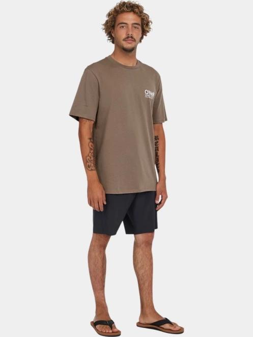 tricou cu maneci scurte pt. barbati O'Neill Original Cali Logo T-Shirt oliv 4