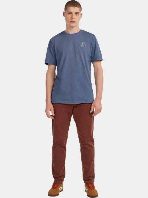 tricou cu maneci scurte pt. barbati O'Neill O'riginals Retro Back Print T-Shirt albastru 4
