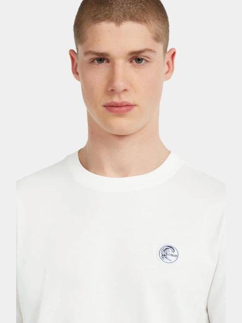 tricou cu maneci scurte pt. barbati O'Neill O'riginals Badge T-Shirt alb 5