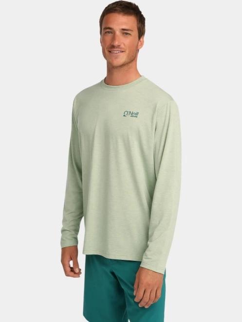 tricou cu maneci lungi, pentru sport pt. barbati O'Neill O'Neill Hybrid Polygiene L/Slv T-Shirt verde deschis 2