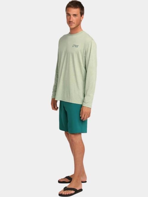 tricou cu maneci lungi, pentru sport pt. barbati O'Neill O'Neill Hybrid Polygiene L/Slv T-Shirt verde deschis 5
