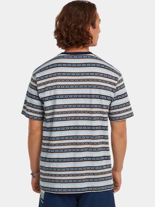 tricou cu maneci scurte pt. barbati O'Neill O'Riginals Jacquard Stripe T-Shirt albastru deschis 3