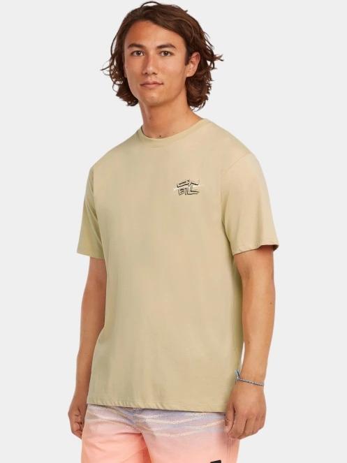 tricou cu maneci scurte pt. barbati O'Neill O'Neill Retro Back Print T-Shirt nisip 2