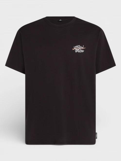 tricou cu maneci scurte pt. barbati O'Neill O'Neill Retro Back Print T-Shirt negru 5