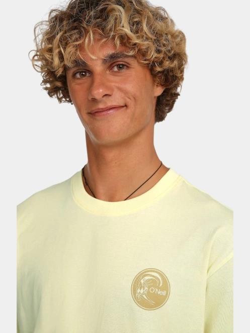 tricou cu maneci scurte pt. barbati O'Neill O'Riginals Surf Shop T-Shirt galben 5