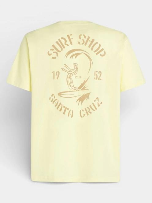 tricou cu maneci scurte pt. barbati O'Neill O'Riginals Surf Shop T-Shirt galben 7