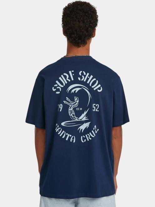 tricou cu maneci scurte pt. barbati O'Neill O'Riginals Surf Shop T-Shirt albastru inchis 3