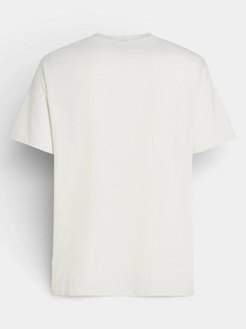 tricou cu maneci scurte pt. barbati O'Neill O'Neill Melange Front Print T-Shirt alb 7