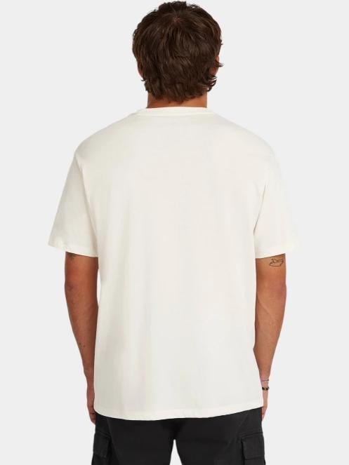 tricou cu maneci scurte pt. barbati O'Neill O'Neill Logo Stripe T-Shirt alb 3