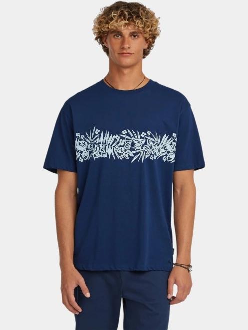 tricou cu maneci scurte pt. barbati O'Neill O'Neill Uni Flower T-Shirt albastru inchis 2