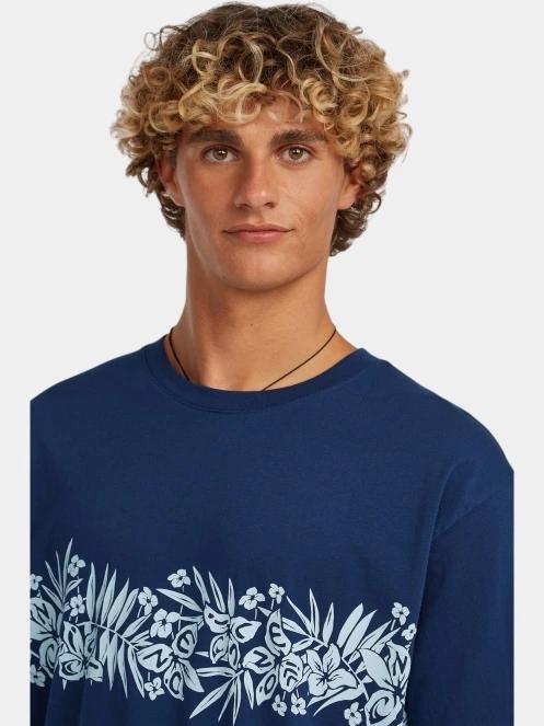 tricou cu maneci scurte pt. barbati O'Neill O'Neill Uni Flower T-Shirt albastru inchis 5