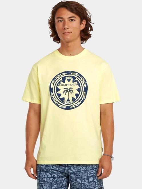 tricou cu maneci scurte pt. barbati O'Neill O'Neill Musthave Graphic T-Shirt galben 2