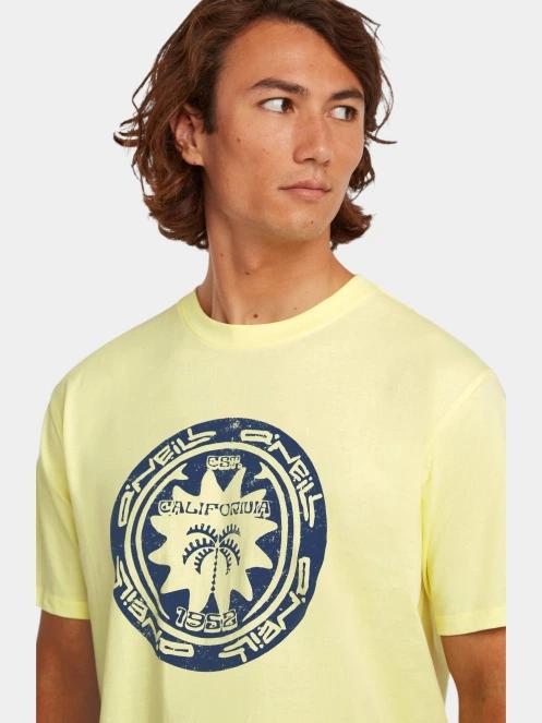 tricou cu maneci scurte pt. barbati O'Neill O'Neill Musthave Graphic T-Shirt galben 5