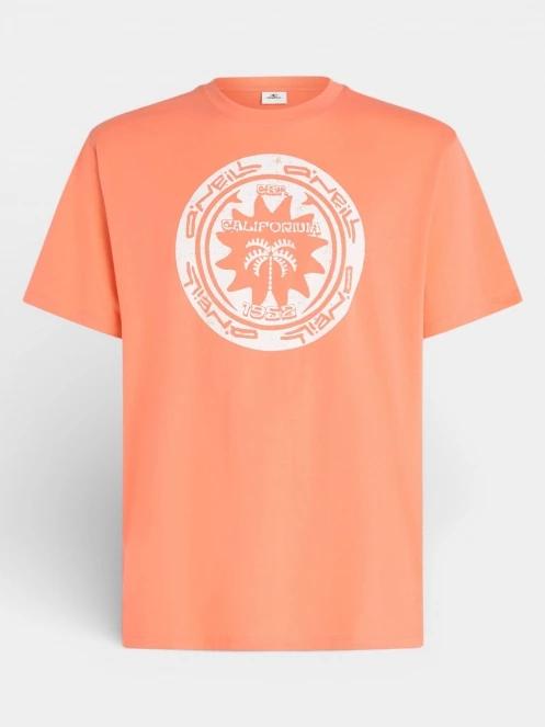 tricou cu maneci scurte pt. barbati O'Neill O'Neill Musthave Graphic T-Shirt portocaliu 6