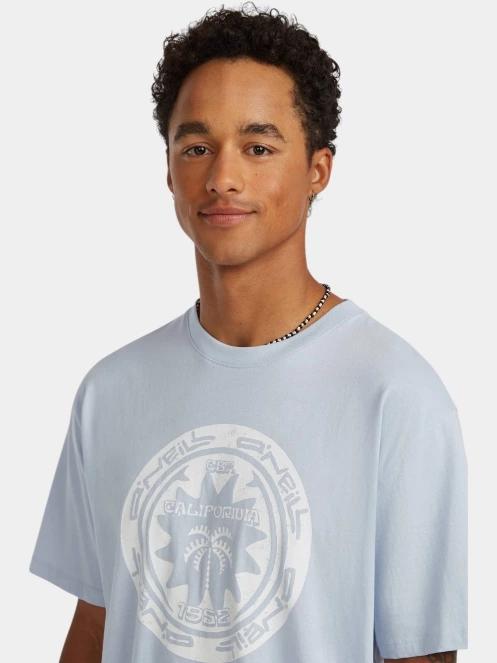 tricou cu maneci scurte pt. barbati O'Neill O'Neill Musthave Graphic T-Shirt albastru deschis 5