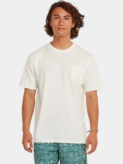 tricou cu maneci scurte pt. barbati O'Neill O'Neill Slub Chest Pocket T-Shirt alb 5