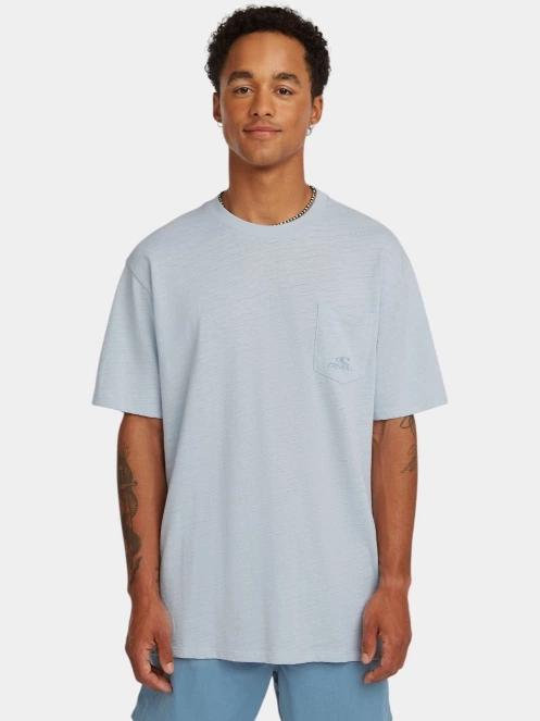 tricou cu maneci scurte pt. barbati O'Neill O'Neill Slub Chest Pocket T-Shirt albastru deschis 2