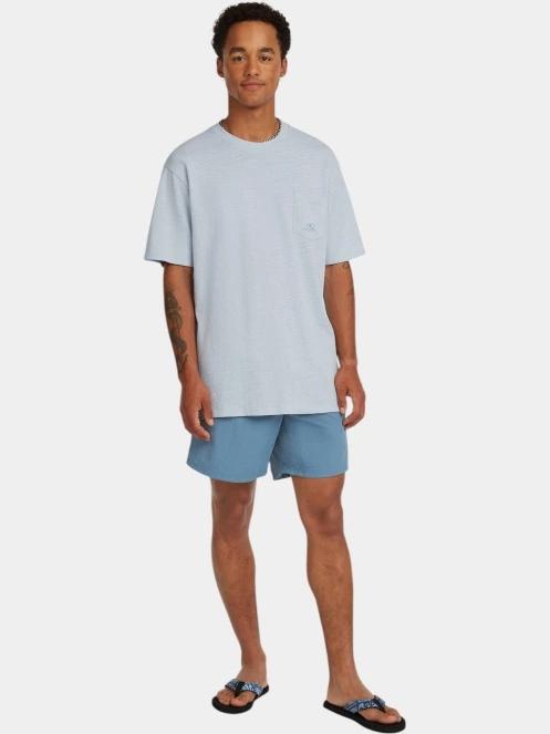 tricou cu maneci scurte pt. barbati O'Neill O'Neill Slub Chest Pocket T-Shirt albastru deschis 3