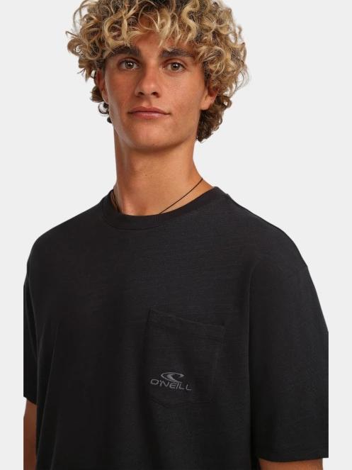 tricou cu maneci scurte pt. barbati O'Neill O'Neill Slub Chest Pocket T-Shirt negru 5