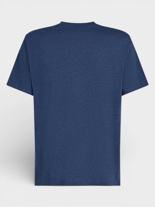 tricou cu maneci scurte pt. barbati O'Neill O'Neill Melange Chest Print T-Shirt albastru inchis 7