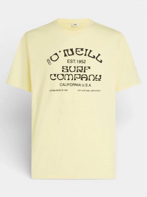 tricou cu maneci scurte pt. barbati O'Neill O'Neill Muir T-Shirt galben 6