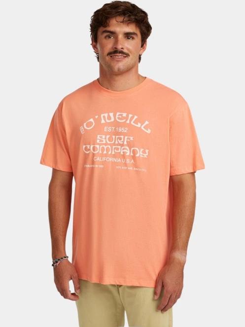 tricou cu maneci scurte pt. barbati O'Neill O'Neill Muir T-Shirt portocaliu 2