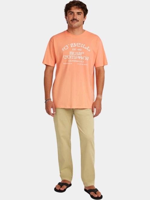 tricou cu maneci scurte pt. barbati O'Neill O'Neill Muir T-Shirt portocaliu 4