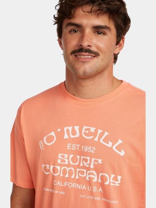 tricou cu maneci scurte pt. barbati O'Neill O'Neill Muir T-Shirt portocaliu 5