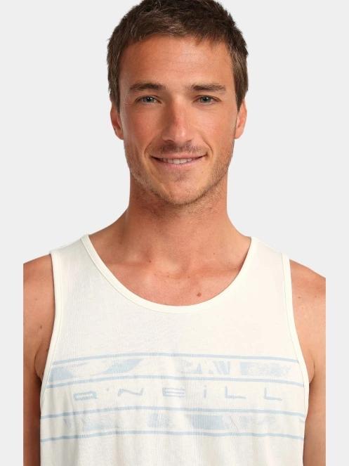 maiou pt. barbati O'Neill O'Neill Graphic Tanktop alb 5