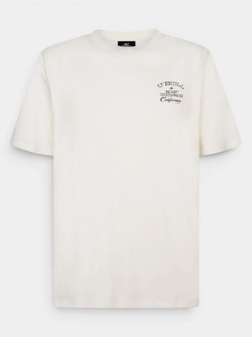 tricou cu maneci scurte pt. barbati O'Neill O'Neill Beach Chest Print T-Shirt alb 2