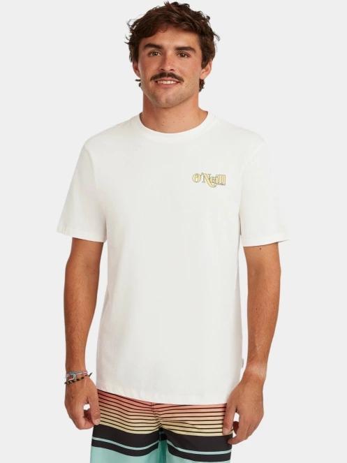 tricou cu maneci scurte pt. barbati O'Neill O'Neill Graphic Logo T-Shirt alb 2
