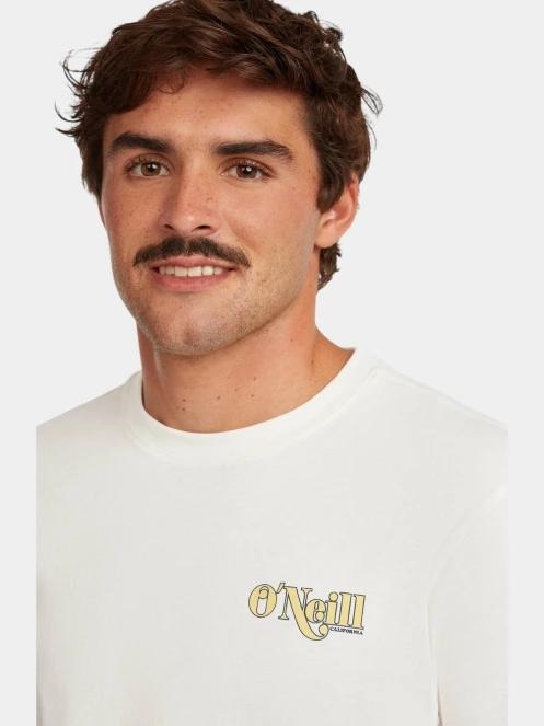 tricou cu maneci scurte pt. barbati O'Neill O'Neill Graphic Logo T-Shirt alb 5