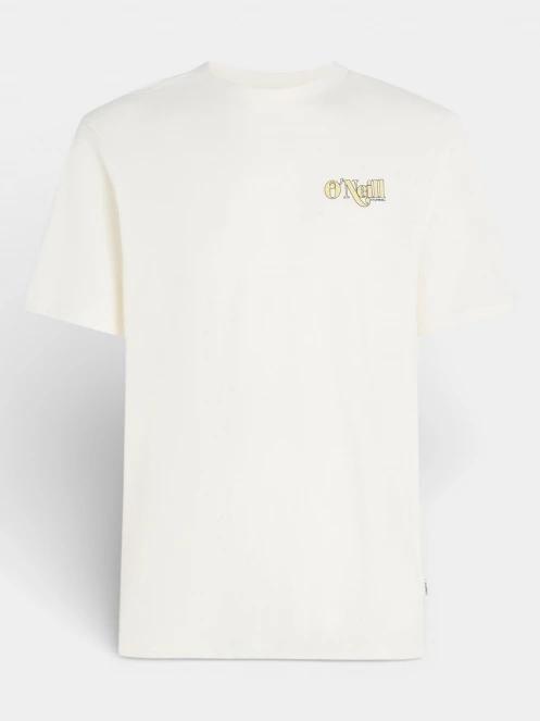 tricou cu maneci scurte pt. barbati O'Neill O'Neill Graphic Logo T-Shirt alb 6
