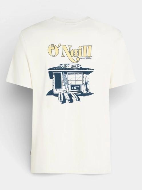 tricou cu maneci scurte pt. barbati O'Neill O'Neill Graphic Logo T-Shirt alb 7