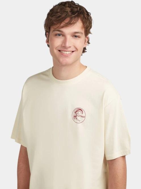 tricou cu maneci scurte pt. barbati O'Neill O'Riginals Retro Back Print T-Shirt alb 4