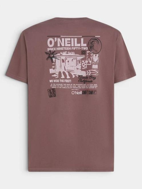 tricou cu maneci scurte pt. barbati O'Neill O'Riginals Retro Back Print T-Shirt violet 7