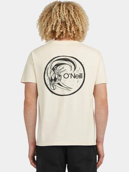 tricou cu maneci scurte pt. barbati O'Neill O'Riginals Back Print T-Shirt alb 3