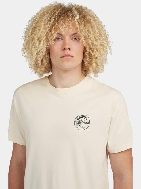 tricou cu maneci scurte pt. barbati O'Neill O'Riginals Back Print T-Shirt alb 5
