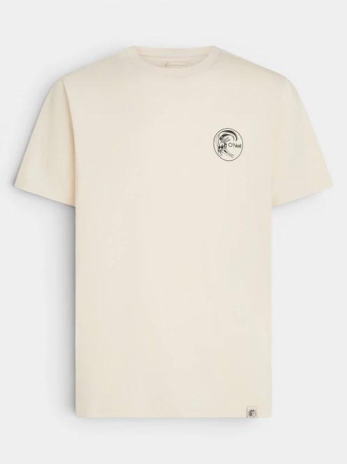 tricou cu maneci scurte pt. barbati O'Neill O'Riginals Back Print T-Shirt alb 6