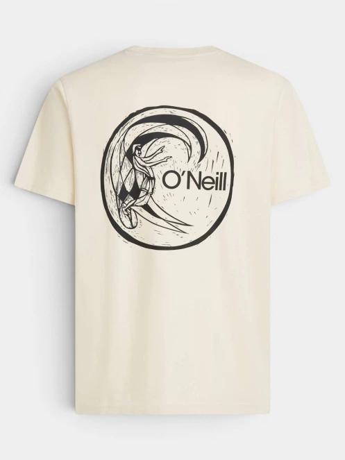 tricou cu maneci scurte pt. barbati O'Neill O'Riginals Back Print T-Shirt alb 7