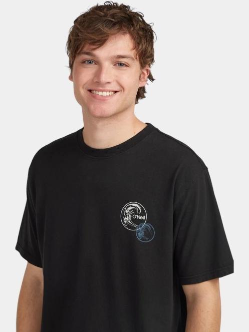 tricou cu maneci scurte pt. barbati O'Neill O'Riginals Back Print T-Shirt negru 5