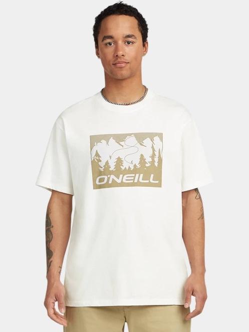 tricou cu maneci scurte pt. barbati O'Neill O'Neill Must-Have Front Print T-Shirt alb 2