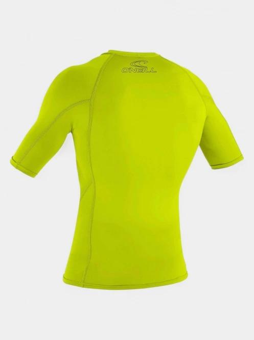 lycra cu maneci scurte pt. barbati O'Neill Basic Skins S/S Rash Guard verde 3