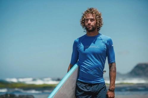 lycra cu maneci scurte pt. barbati O'Neill Basic Skins S/S Rash Guard albastru 5