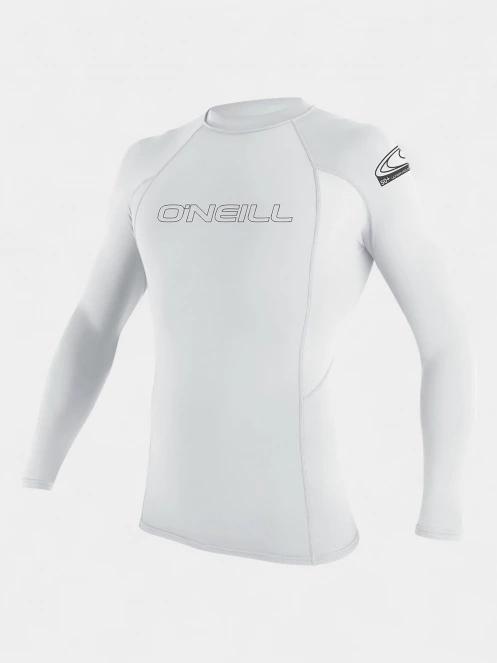 lycra cu maneci lungi O'Neill Youth Basic Skins L/S Rash Guard alb 2