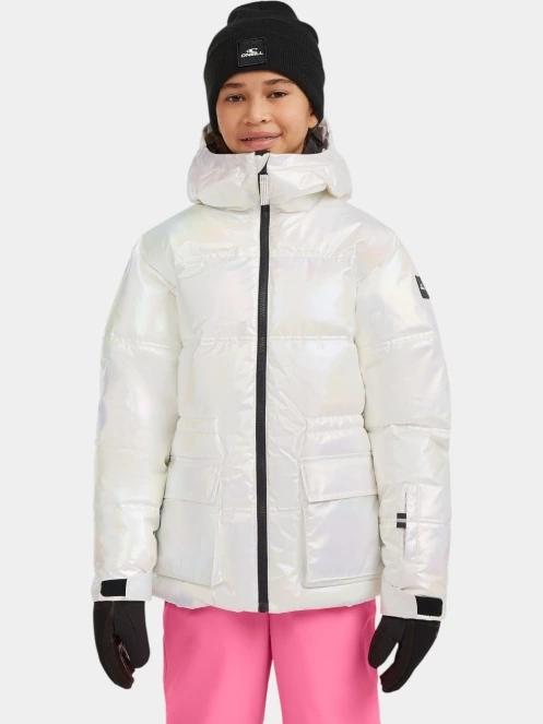 geaca de schi O'Neill FWC'Cruz Puffer Snow Jacket alb 2