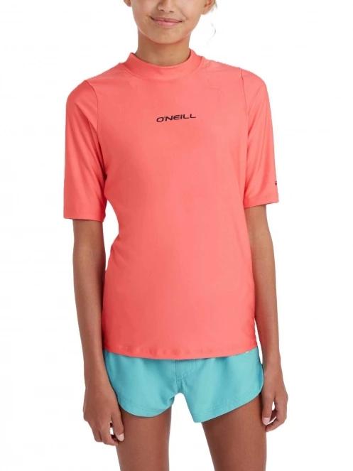 lycra cu maneci scurte O'Neill Essentials O'Neill Skins S/Slv rosu 2