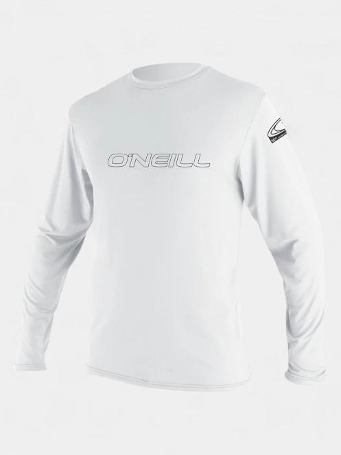 lycra cu maneci lungi O'Neill Youth Basic Skins L/S Sun Shirt alb 2