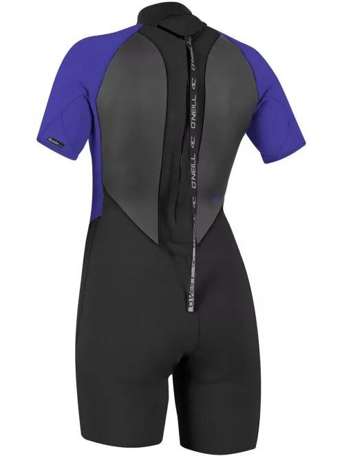 imbracaminte din neopren, cu maneci scurte pt. femei O'Neill Wms Reactor-2 2mm Back Zip S/S Spring gri 3