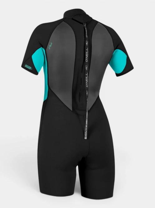 imbracaminte din neopren, cu maneci scurte pt. femei O'Neill Wms Reactor-2 2MM Back Zip S/S Spring  negru 3
